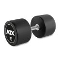 Rubber Dumbbell - ATX Logo -  55.0 kg